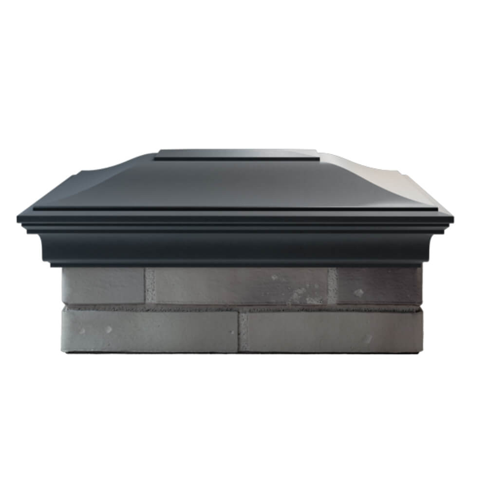 Колпак Zking Монблан Серый на столб 2х1.5 кирпича (515х385мм) в Менделеевске фото