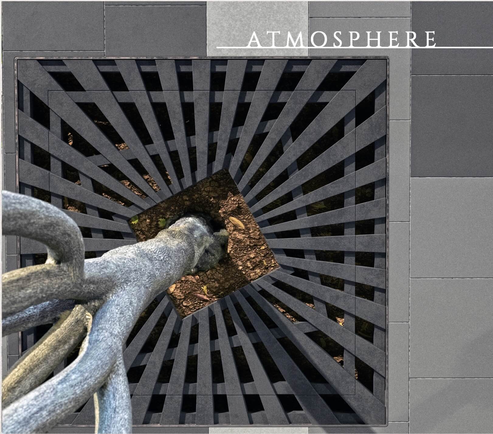 Приствольная решетка для дерева ZKING ATMOSPHERE 1.2х1.2м Черная в Менделеевске фото