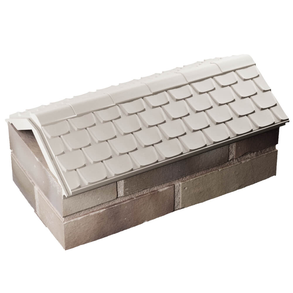 Парапет Zking Эльбрус Бежевый с посадкой на 1 кирпич (255мм) в Менделеевске фото