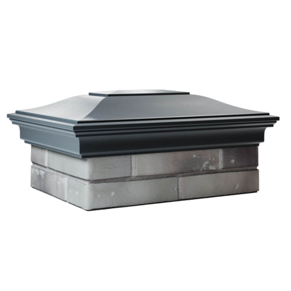 Колпак Zking Монблан Серый на столб 2х1.5 кирпича (515х385мм) в Менделеевске фото