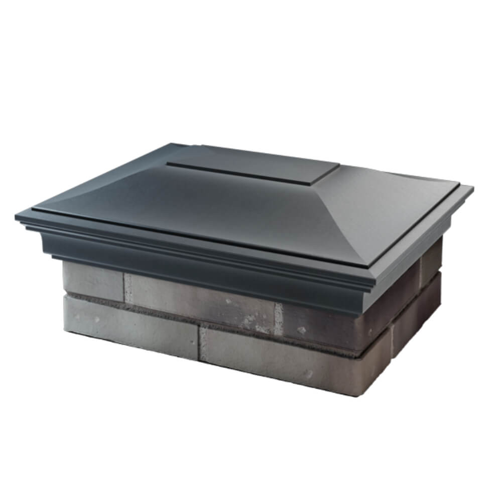 Колпак Zking Монблан Серый на столб 2х1.5 кирпича (515х385мм) в Менделеевске фото