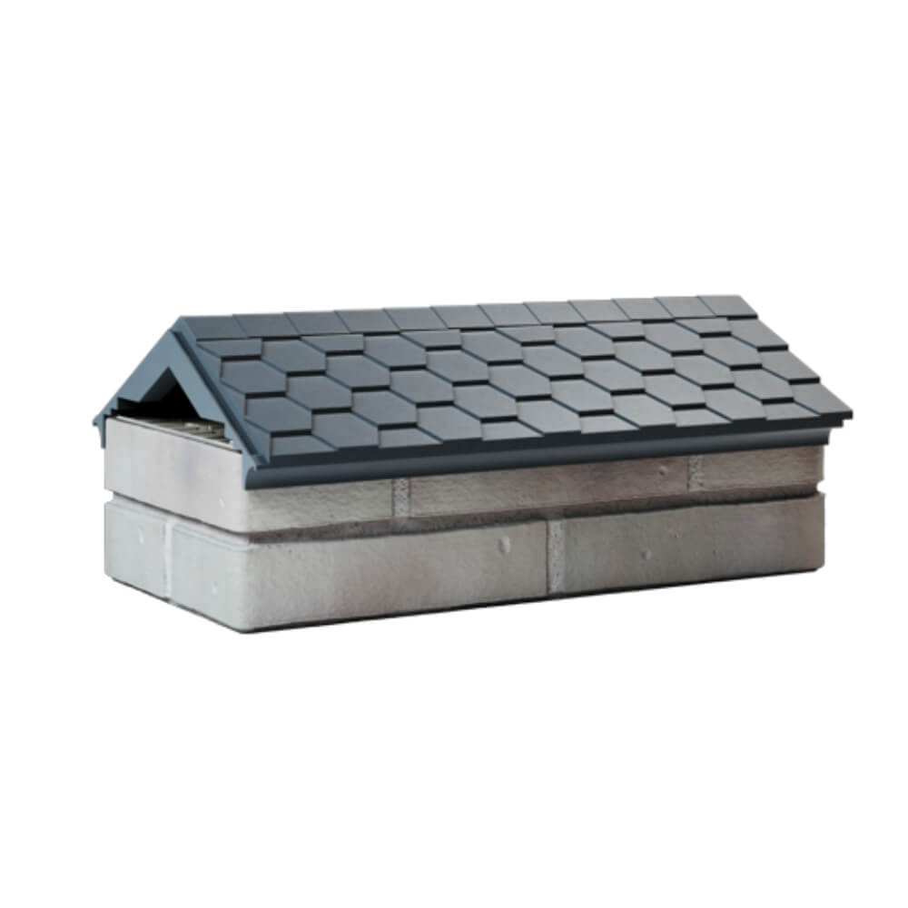 Парапет Zking Эверест Серый с посадкой на 1 кирпич (200/225/255мм) Менделеевск фото