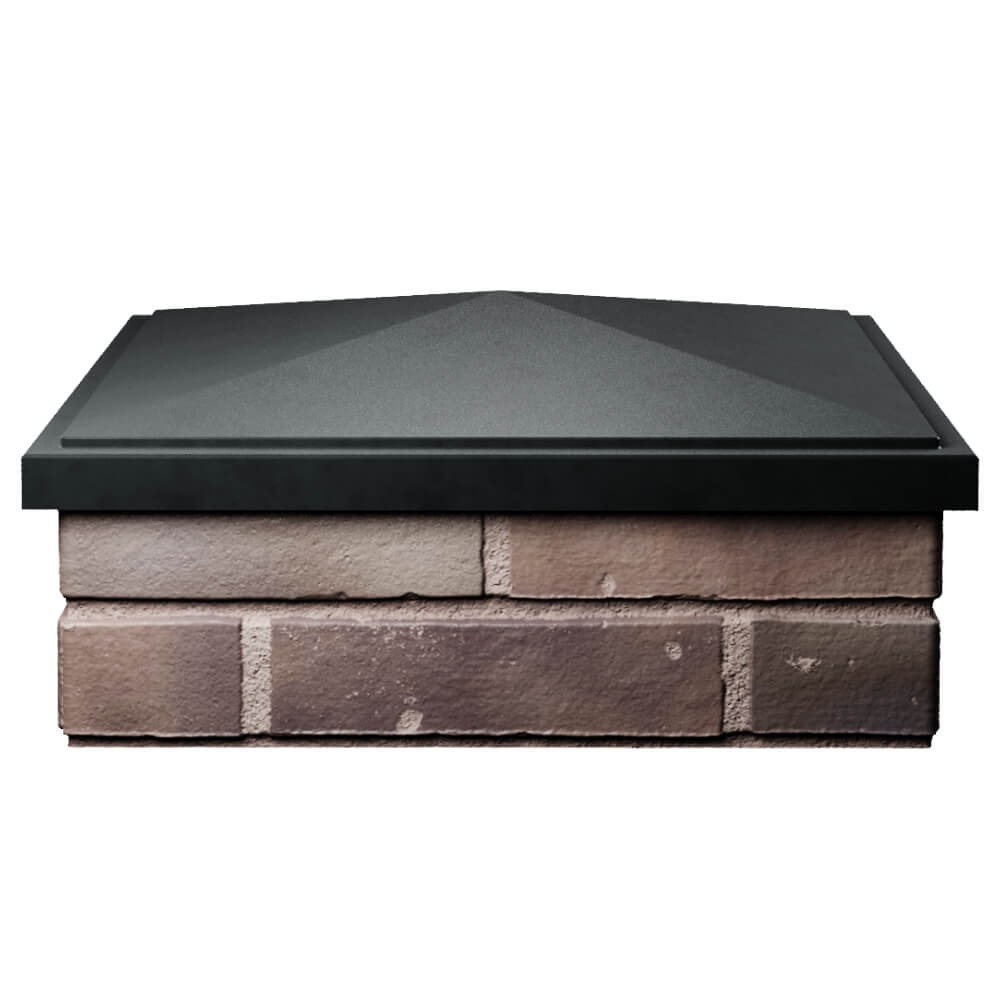 Колпак Zking БонаМоно Черный на столб 2х2 кирпича (515х515, 530х530мм) Менделеевск фото