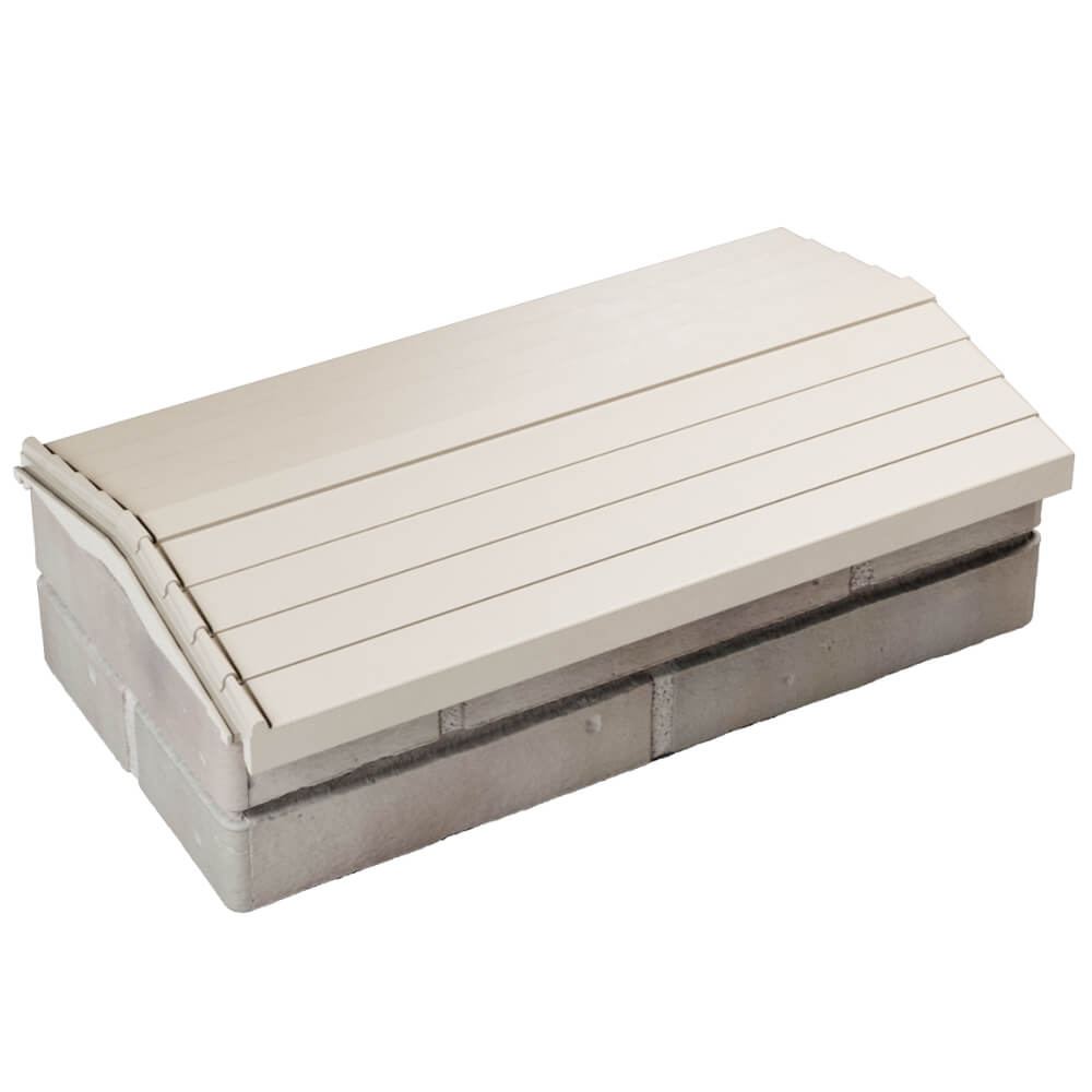 Парапет Zking Бона ХайТек Бежевый с посадкой на 1 кирпич (200/225/255мм) в Менделеевске фото