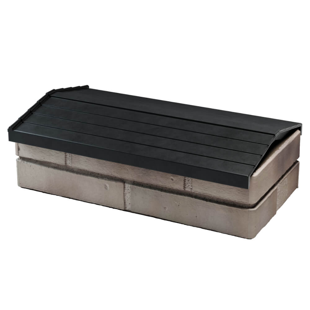 Парапет Zking Бона ХайТек Черный с посадкой на 1 кирпич (200/225/255мм) в Менделеевске фото