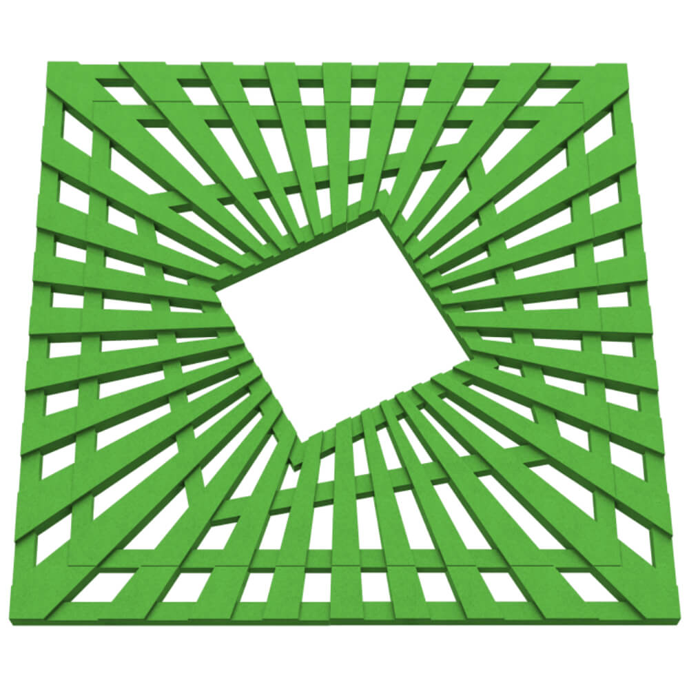 Приствольная решетка для дерева ZKING ATMOSPHERE 1.2х1.2м Зеленая в Менделеевске фото