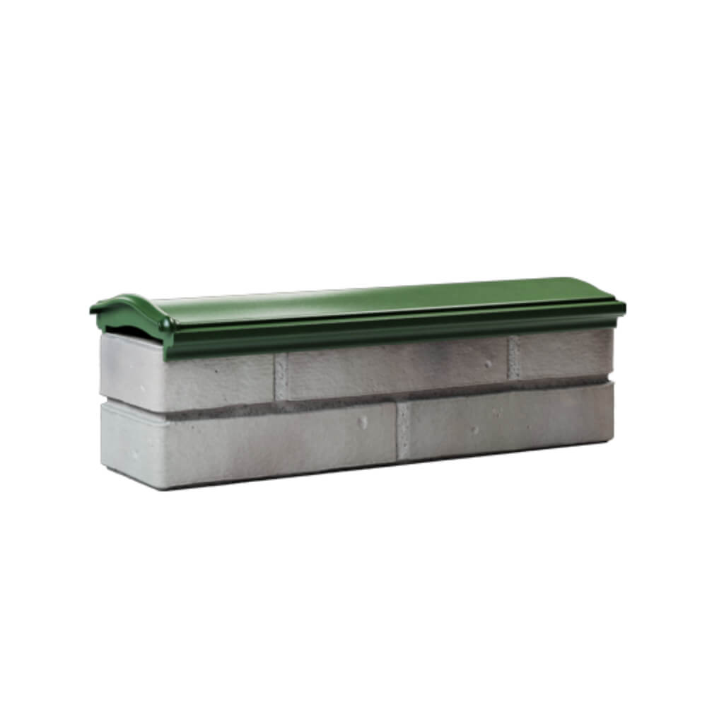 Парапет Zking Монблан Зеленый посадка на 0.5 кирпича (130мм) Менделеевск фото