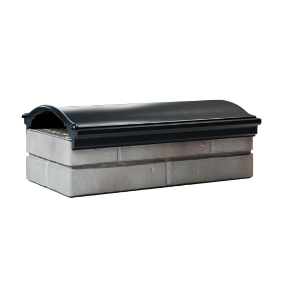 Парапет Zking Монблан Черный посадка на 1 кирпич (200/225/255мм) Менделеевск фото