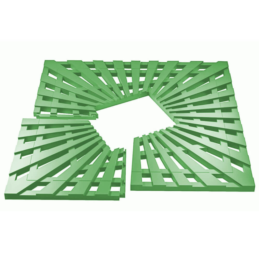 Приствольная решетка для дерева ZKING ATMOSPHERE 1.2х1.2м Зеленая в Менделеевске фото