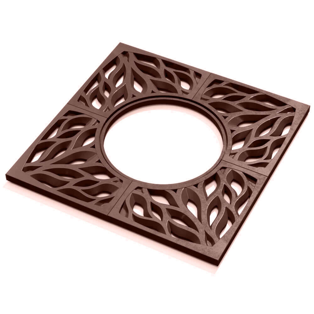 Приствольная решетка для дерева ZKING CRUST 1.2х1.2м Коричневая в Менделеевске фото