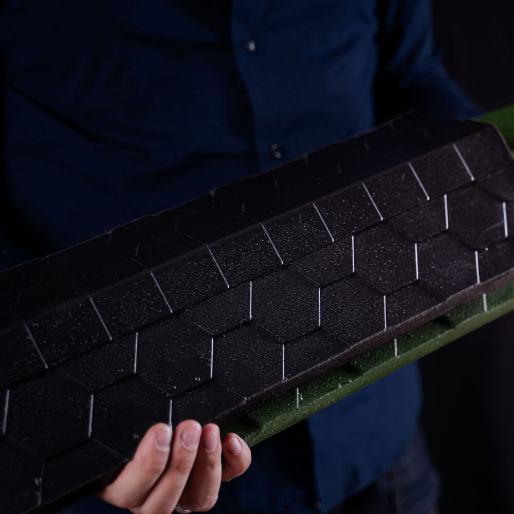 Парапет Zking Эверест Черный с посадкой на 1 кирпич (200/225/255мм) в Менделеевске фото