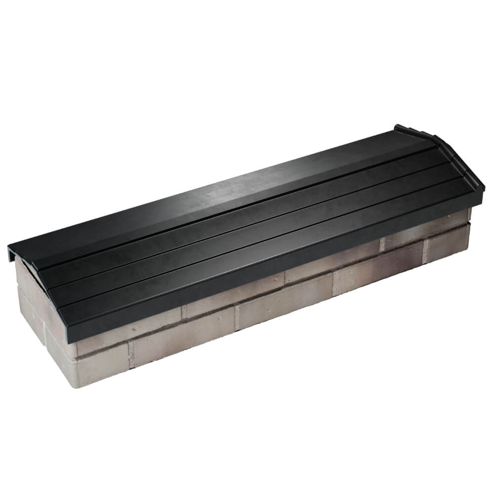 Парапет Zking Бона ХайТек Черный посадка на 0.5 кирпича (130мм) в Менделеевске фото