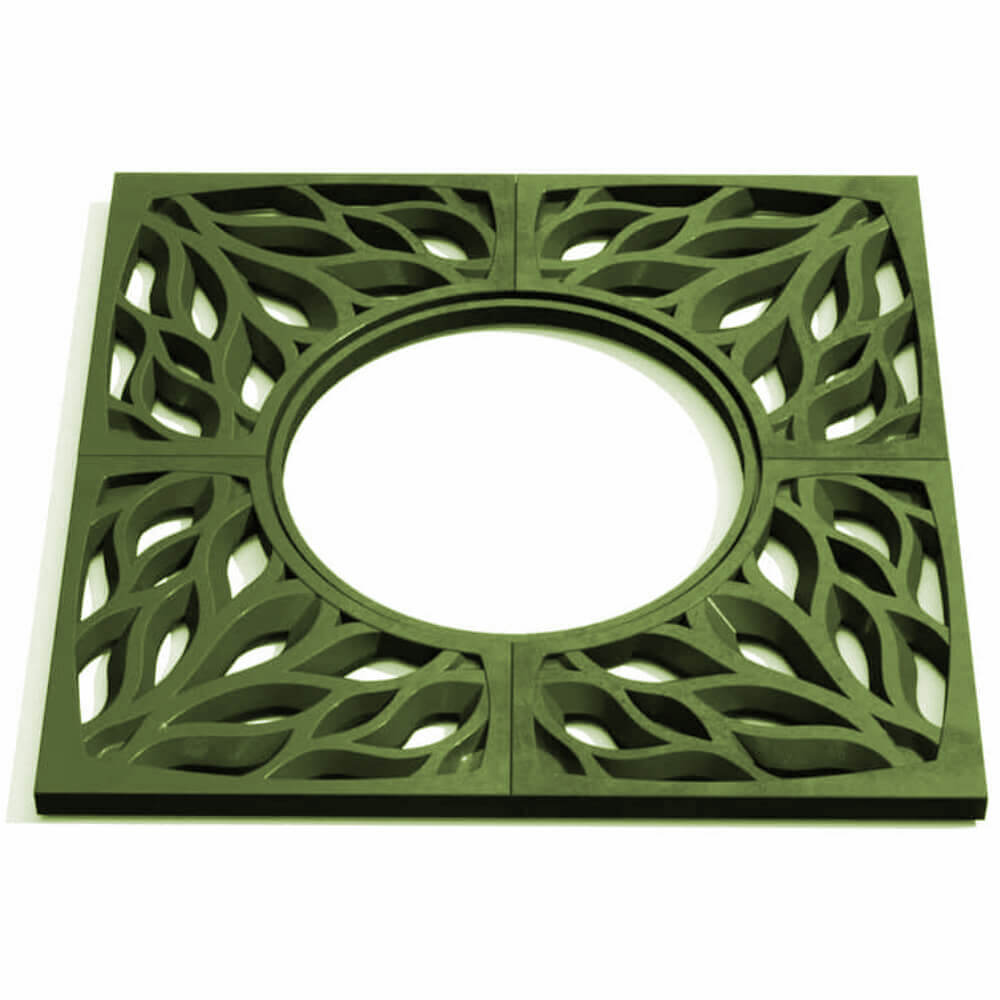 Приствольная решетка для дерева ZKING CRUST 1.2х1.2м Зеленая Менделеевск фото