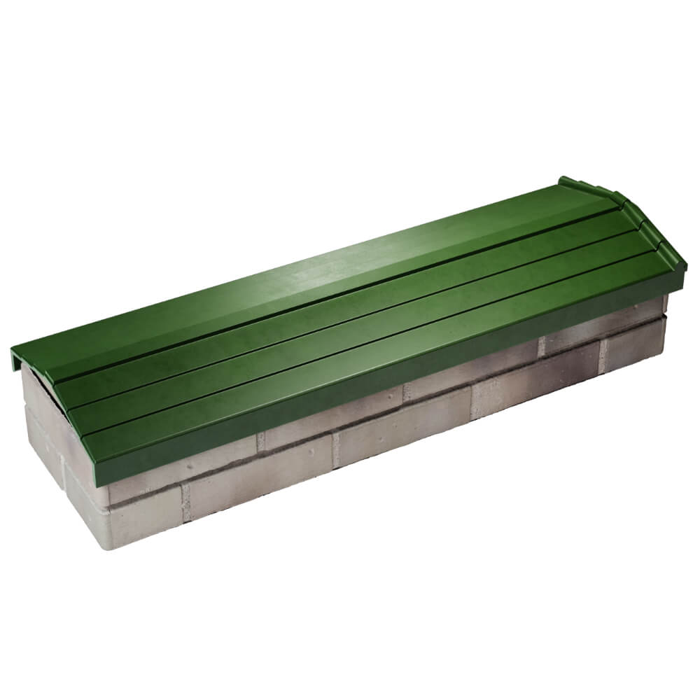 Парапет Zking Бона ХайТек Зеленый посадка на 0.5 кирпича (130мм) в Менделеевске фото