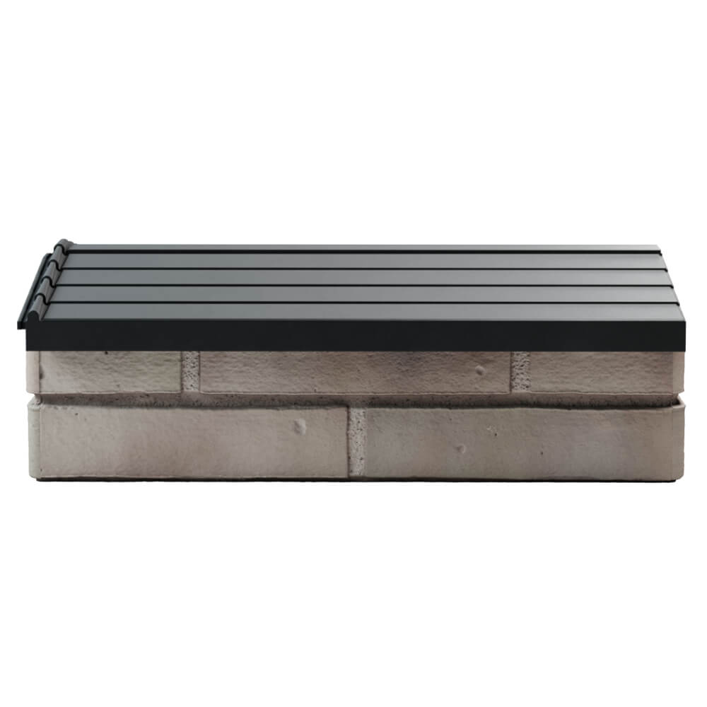 Парапет Zking Бона ХайТек Серый с посадкой на 1 кирпич (200/225/255мм) в Менделеевске фото