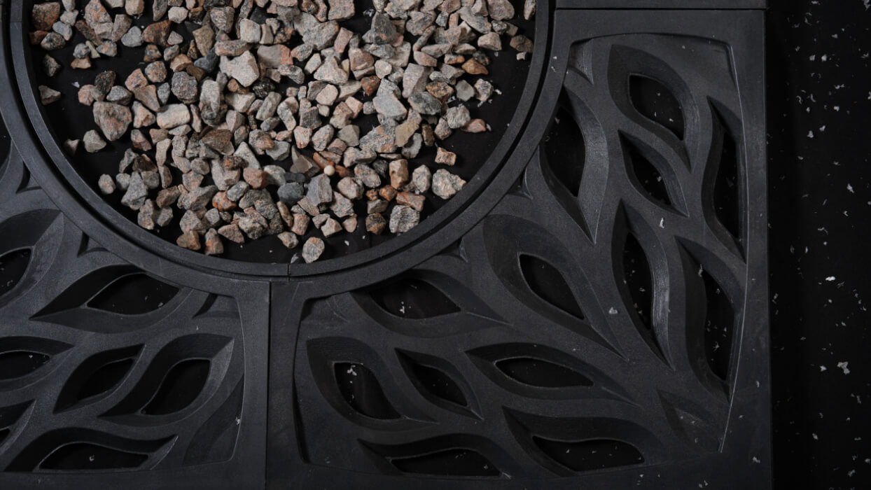 Приствольная решетка для дерева ZKING CRUST 1.2х1.2м Черная в Менделеевске фото