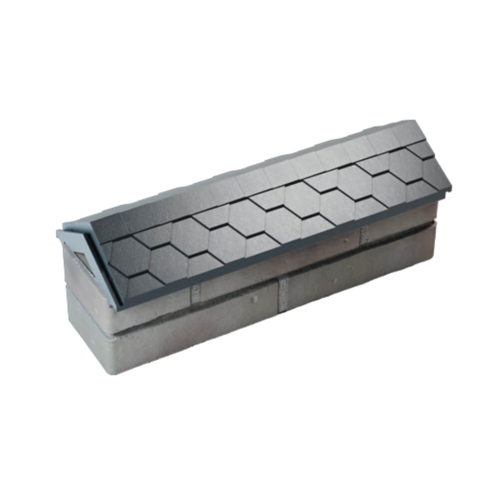 Парапет Zking Эверест Серый с посадкой на 0.5 кирпича (130мм) в Менделеевске фото