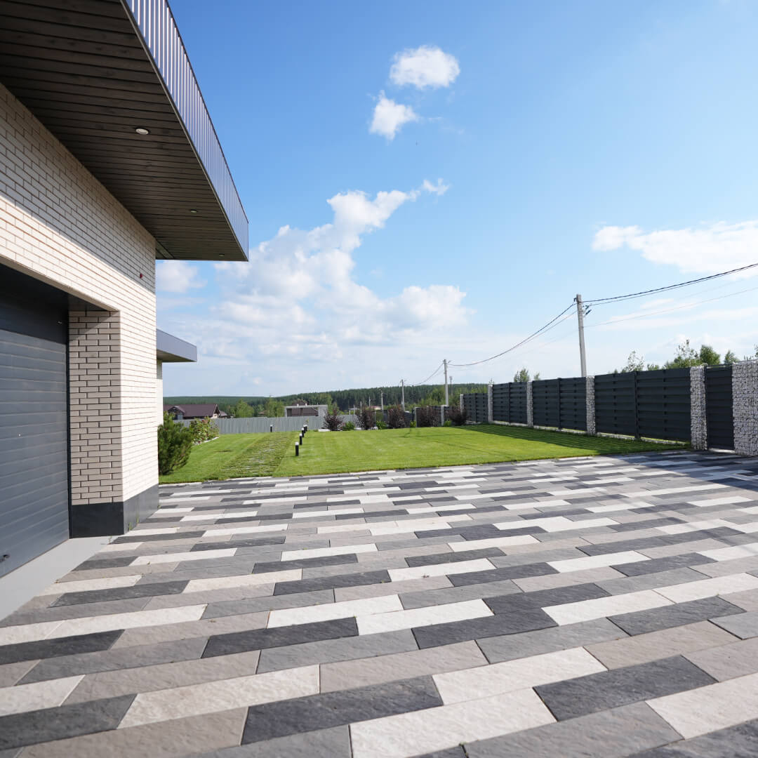 Шаговая плита STONE Графитовый Серый 990х330х55мм в Менделеевске фото